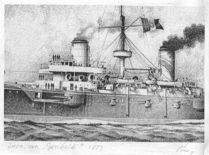 1899 - Incrociatore corazzato 'Garibaldi'